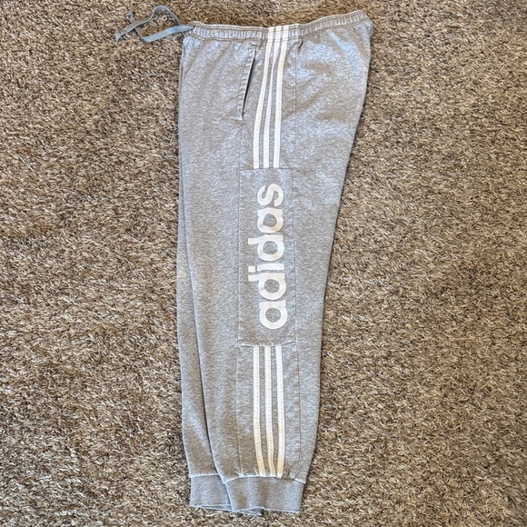 adidas Other - Adidas Mens Light Gray Sweatpants